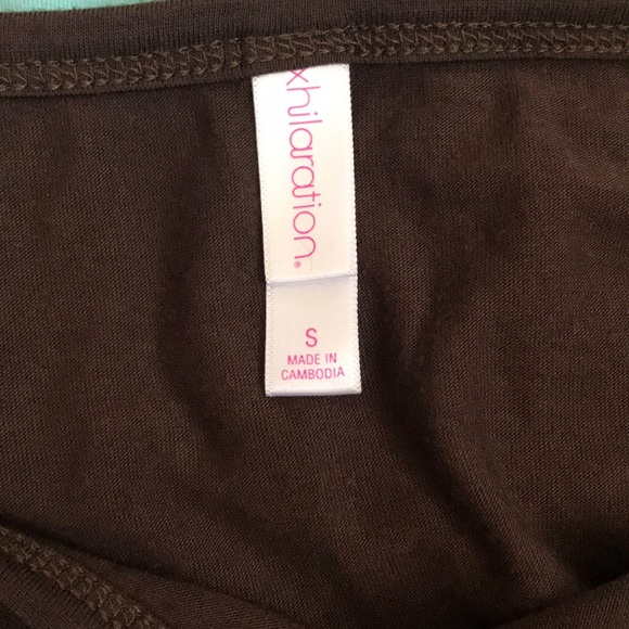 Xhilaration Striped Flowy Sleeveless Blouse - Picture 3 of 3